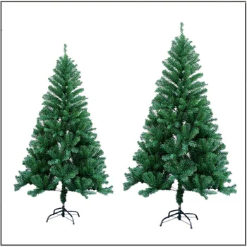 Pomul de crăciun 0.6/0.9/1.2/1.5/1.8/2.1/2.4/3metre Decor Acasă Simulare Verde Pom de Crăciun de Crăciun DIY Decorare Set