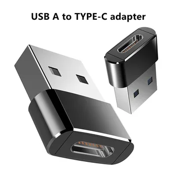 USB DE TIP C Adaptor de sex Feminin OTG Adaptor de Date Cablu Convertor Adaptor pentru Macbook, Iphone 12 11 Pro Usb La Usb C
