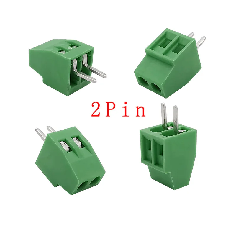 5/10/20buc KF120 2.54 mm 2 Pini Pin Direct PCB Bloc Terminal cu Șurub Conector kf120-2.54-2P Verde Terminale 0