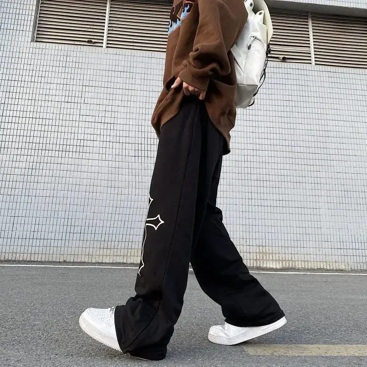 Unisex Doi Bărbați Imprimate Casual Colector Pantaloni Hip Hop Harajuku Y2K Haine Streetwear Retro Vintage Pantaloni Pantaloni Pentru Femei 2