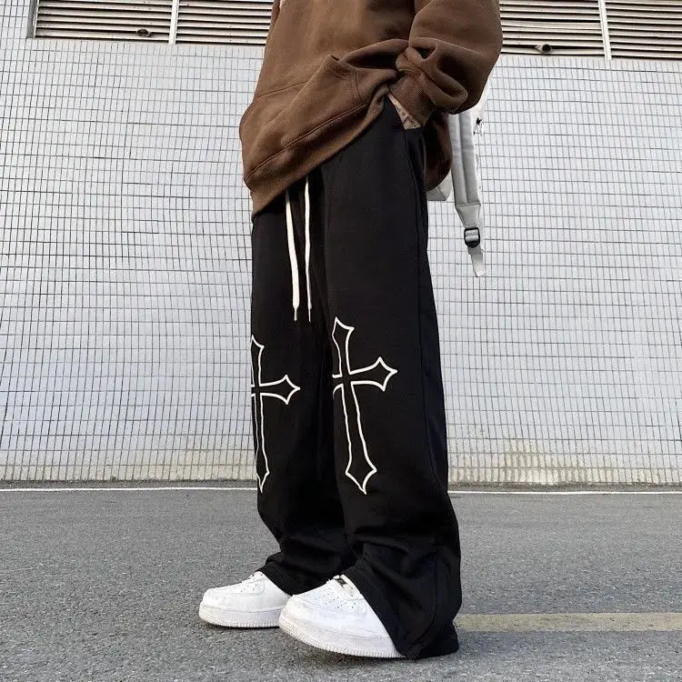 Unisex Doi Bărbați Imprimate Casual Colector Pantaloni Hip Hop Harajuku Y2K Haine Streetwear Retro Vintage Pantaloni Pantaloni Pentru Femei 3