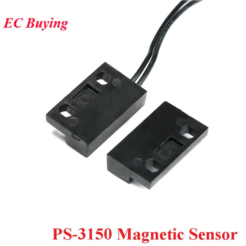 10buc PS-3150 Normal Deschis Proximitate Senzor Magnetic Comutator Reed Pentru Ferestre, Uși, Contacte Inductanță Distanta de 1-40mm 0