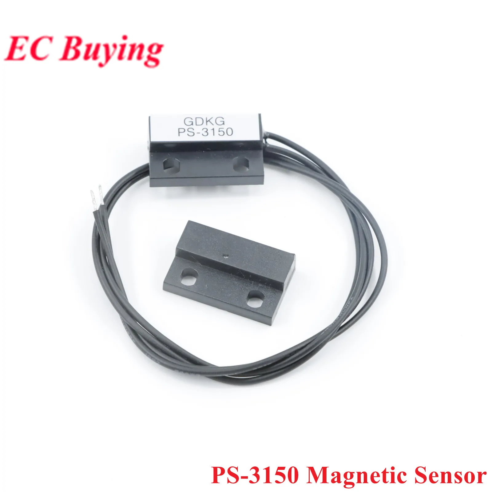 10buc PS-3150 Normal Deschis Proximitate Senzor Magnetic Comutator Reed Pentru Ferestre, Uși, Contacte Inductanță Distanta de 1-40mm 4