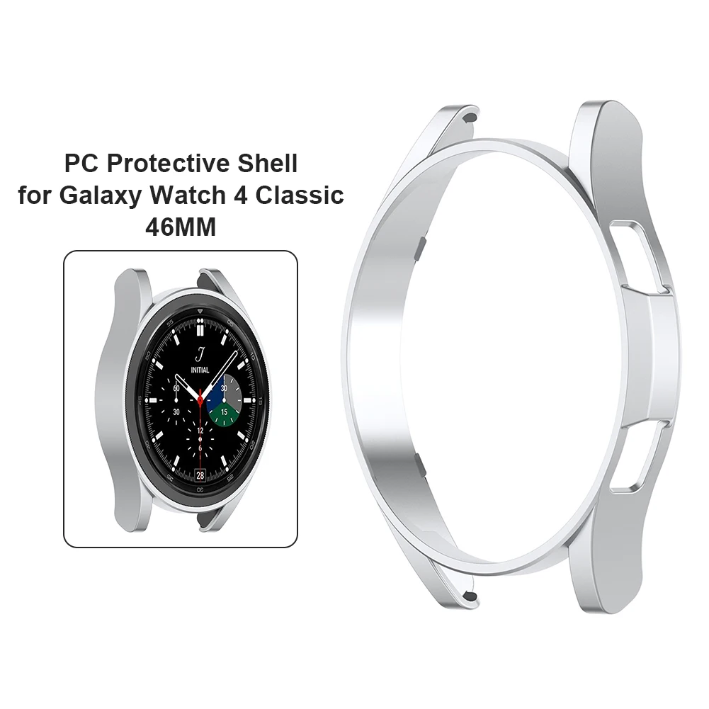 Jumătate Scobite de Protecție PC-ul Anti Scratch Protector Smartwatch Accesorii pentru Galaxy Watch 4 Classic 46mm 4
