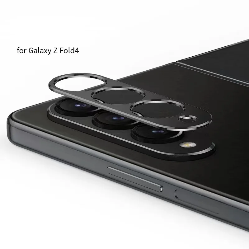 2 BUC aparat de Fotografiat Lentilă de Protecție Pentru Samsung Galaxy Z Ori 4 de Aluminiu de Metal Inel de Camera de Caz pentru Galaxy Z Fold4 Capac de Protecție 5