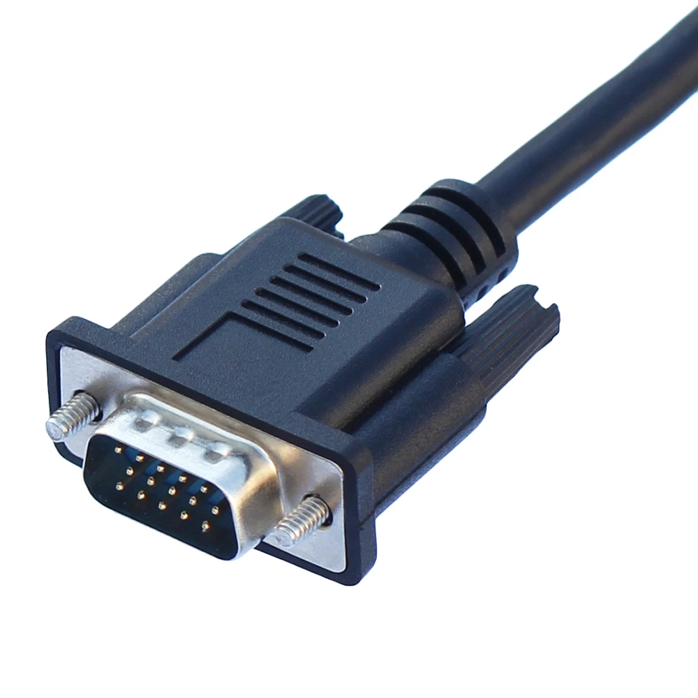 30 cm VGA Cablu scurt Full HD cu 15 Pini de sex Masculin la sex Masculin RGB Cabluri Cablul de Linie de Sârmă de Cupru de Bază pentru PC Monitor de Calculator Videoproiector 1