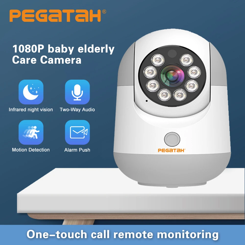 Smart Home Interior, PTZ, Wireless Camera de Supraveghere Baby Monitor Inteligent Wifi Camera de Securitate Portabil Monitor Interfon Audio 0