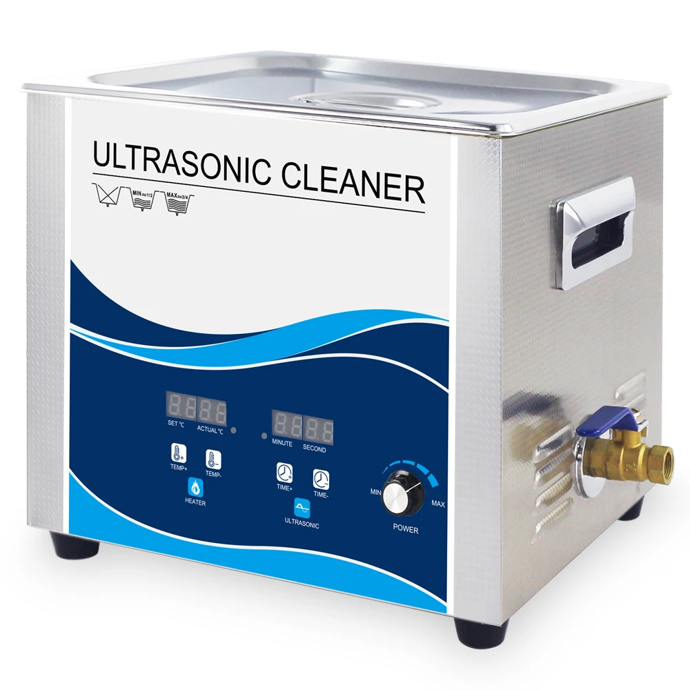 Granbo Ultrasonic Cleaner 10L 360W Inoxidabil Baie 40KHZ Elimina Ulei de Rugina Praf Soluție pentru Dentară Hardware Laborator PCB Rulment 3