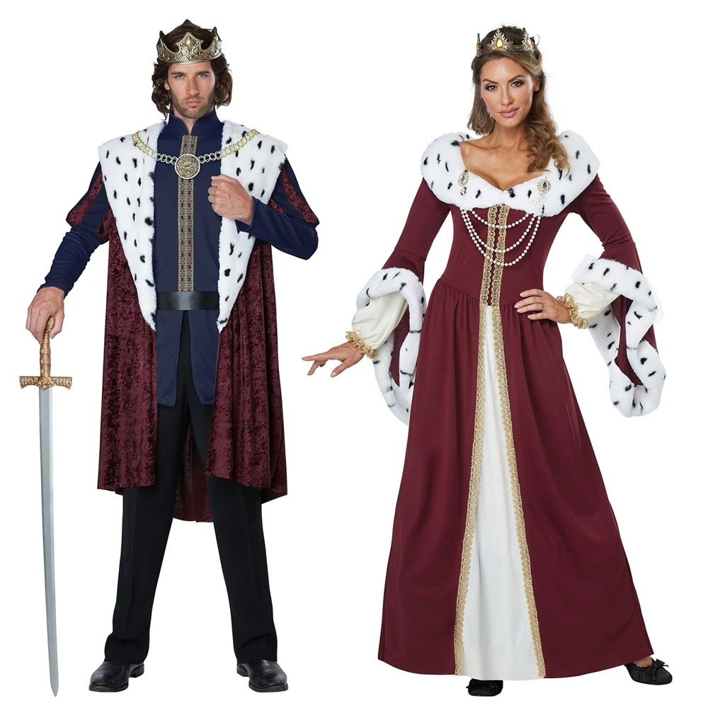 European Royal Regele și Regina Cuplu Costum 0