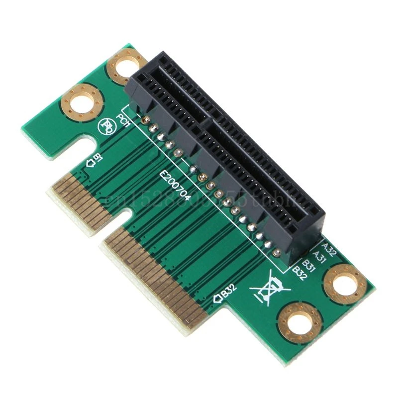 PCI Express PCI-E 4X Adaptor Riser Card de 90 de Grade Unghi Drept Coloană Converter Card pentru 1U/2U Server Șasiu Calculator 0