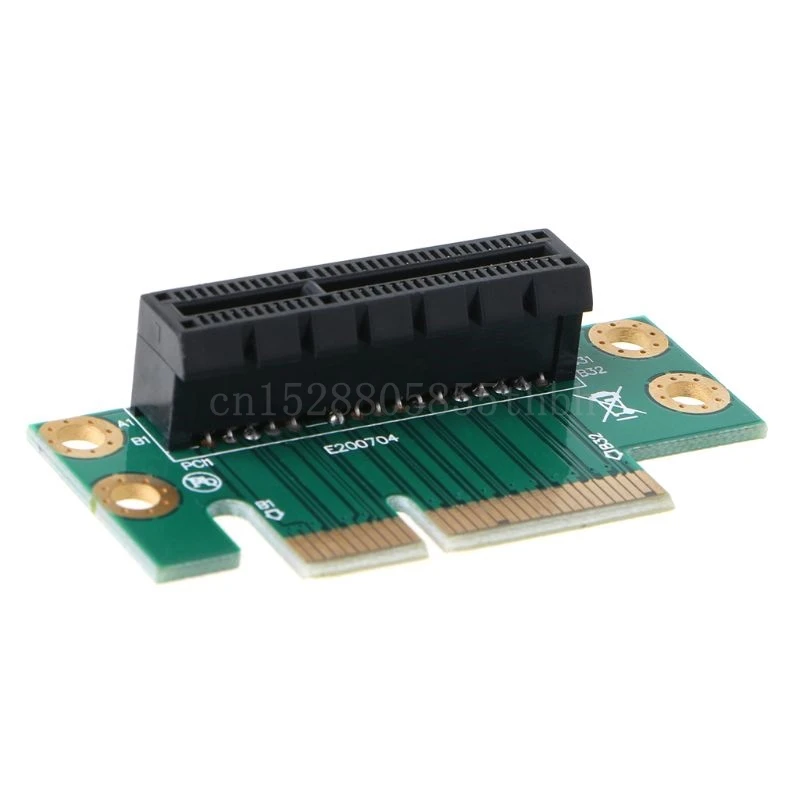 PCI Express PCI-E 4X Adaptor Riser Card de 90 de Grade Unghi Drept Coloană Converter Card pentru 1U/2U Server Șasiu Calculator 1