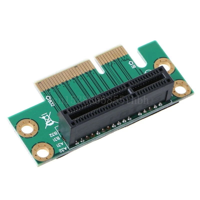 PCI Express PCI-E 4X Adaptor Riser Card de 90 de Grade Unghi Drept Coloană Converter Card pentru 1U/2U Server Șasiu Calculator 2