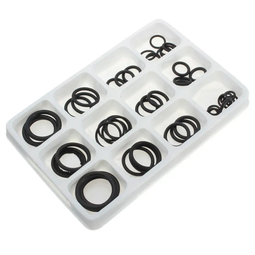50x inelară din Cauciuc Garnituri Asortate Dimensiuni Set Kit Pentru instalatii Sanitare Robinet Sigiliu Chiuveta Thread Nou 1