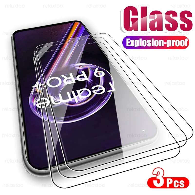 3PCS Sticlă de Protecție Pentru Realme 9 Pro Plus 5G Ecran de Protecție Pe Realmi 9i 9 Proplus Pro+ Realme9i Sticla Capac de Film 0