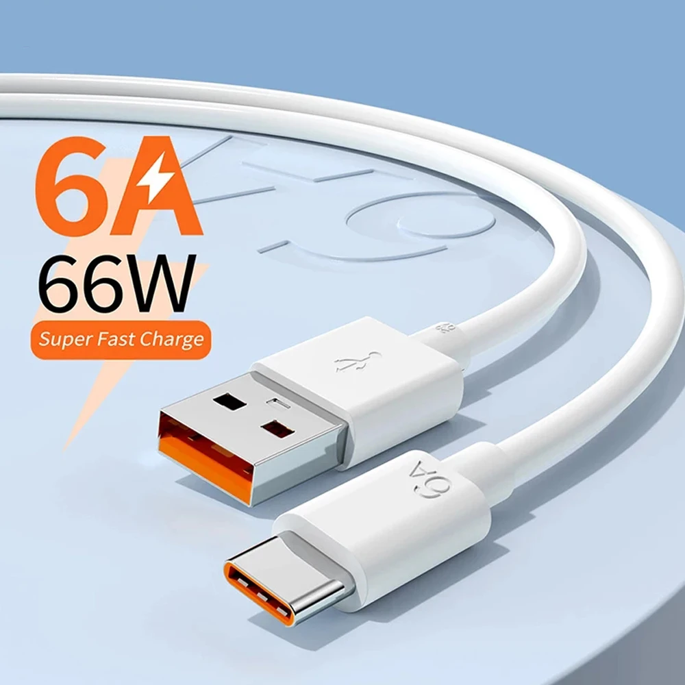 Lovebay 6A Tip C Cablu 66W Încărcare Rapidă Cablul de Sârmă Cablu de 1/1.5/2M Pentru iPhone 13 Pro Max 11 12 Xiaomi Redmi Huawei Samsung S21 0