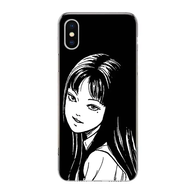 Junji Ito Teroare, Groază Anime Acoperi Telefon Caz Pentru iPhone 11 14 Pro Max 13 12 Mini-6 X 8 6S 7 Plus XS + XR 5S SE Arta Coque Mobil 1