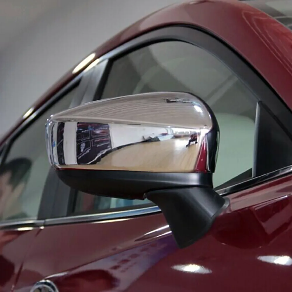 Pentru Mazda 3 Axela 2014 2015 2016 2017 2018 Accesorii ABS fibră de Carbon Auto retrovizoare oglinda rama de acoperire Acoperirea Tapiterie Auto Styling 5