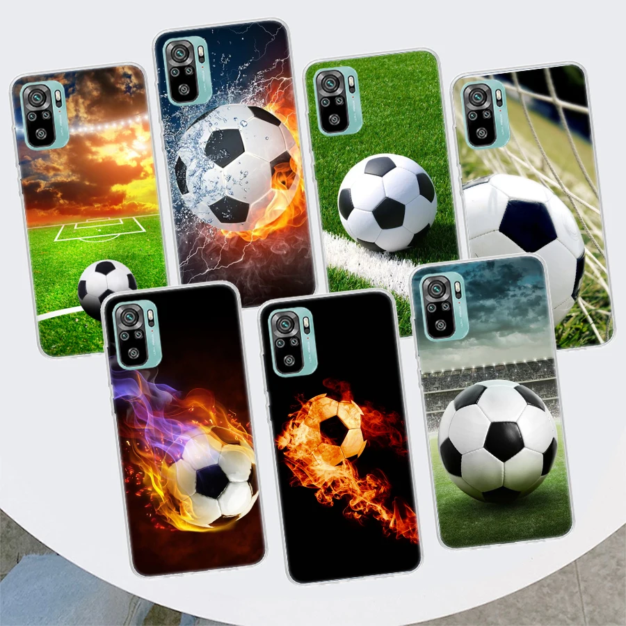Foc de Fotbal Minge de Fotbal Caz de Telefon Pentru Xiaomi Redmi 10 10C 10A 9T 9A 9C 9 Prim-8 8A 7 7A 6 6A K20 K30 K40 Pro S2 Fundas Acoperi 0