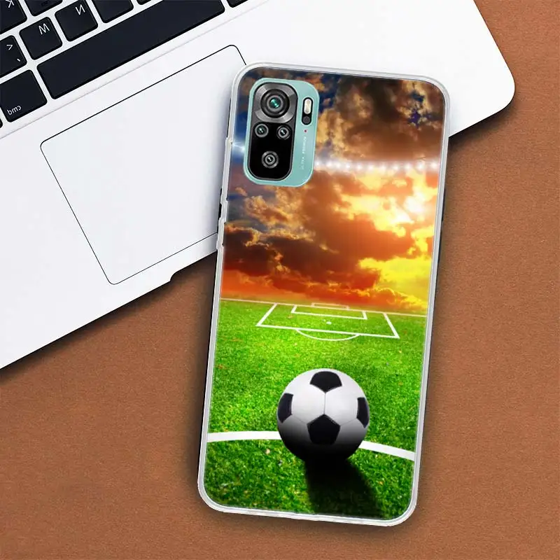 Foc de Fotbal Minge de Fotbal Caz de Telefon Pentru Xiaomi Redmi 10 10C 10A 9T 9A 9C 9 Prim-8 8A 7 7A 6 6A K20 K30 K40 Pro S2 Fundas Acoperi 1
