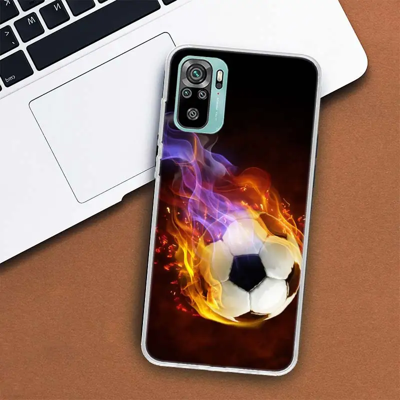 Foc de Fotbal Minge de Fotbal Caz de Telefon Pentru Xiaomi Redmi 10 10C 10A 9T 9A 9C 9 Prim-8 8A 7 7A 6 6A K20 K30 K40 Pro S2 Fundas Acoperi 2