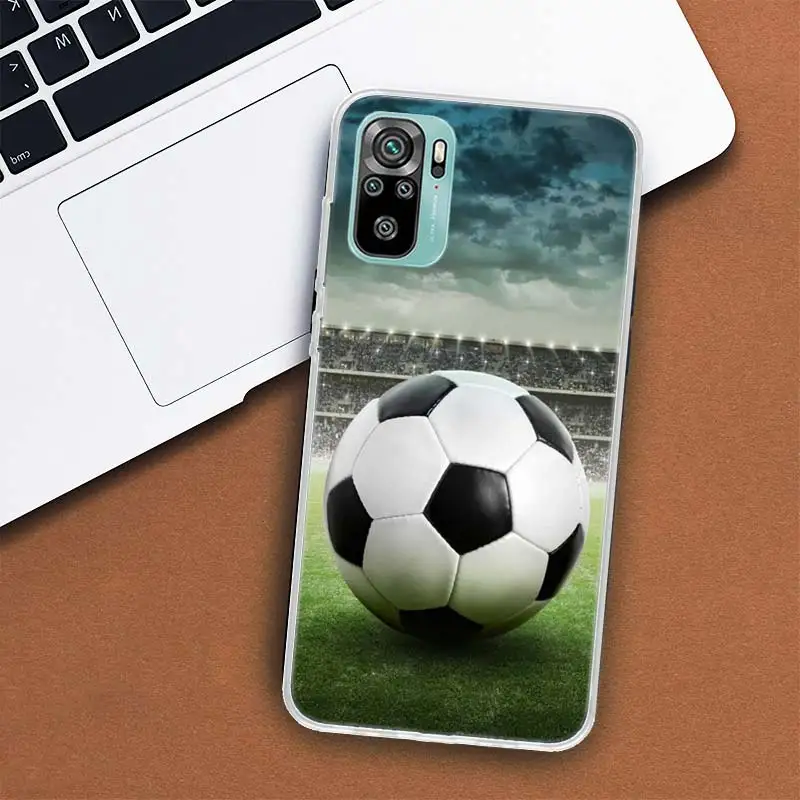 Foc de Fotbal Minge de Fotbal Caz de Telefon Pentru Xiaomi Redmi 10 10C 10A 9T 9A 9C 9 Prim-8 8A 7 7A 6 6A K20 K30 K40 Pro S2 Fundas Acoperi 4