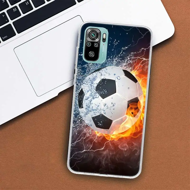 Foc de Fotbal Minge de Fotbal Caz de Telefon Pentru Xiaomi Redmi 10 10C 10A 9T 9A 9C 9 Prim-8 8A 7 7A 6 6A K20 K30 K40 Pro S2 Fundas Acoperi 5
