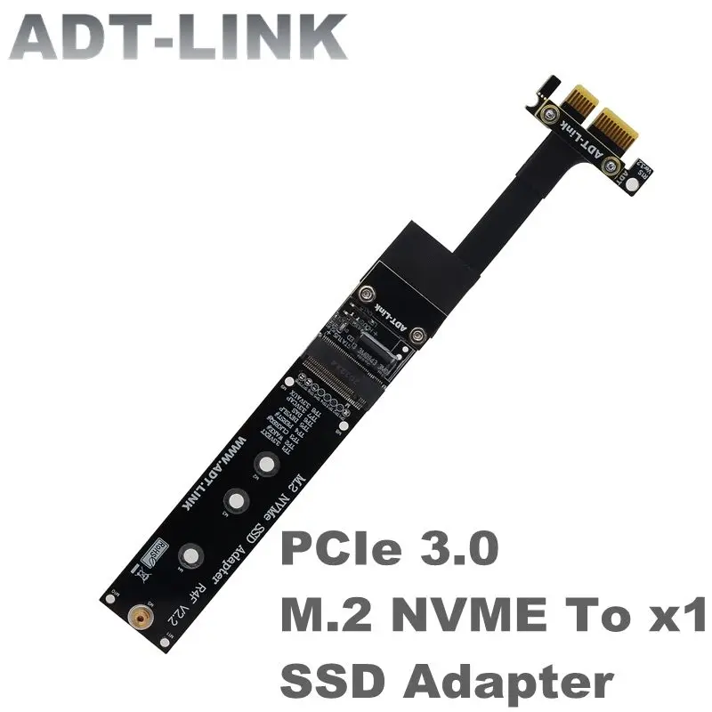 Noi PCIE3.0 M. 2 NVME MKey unitati solid state Să PCI-e x1 SSD Adaptor de Gen3.0 1 x M. 2 Cheie M Riser Card Hard Disk Panglică Cablu de Extensie 8G/Bps 0
