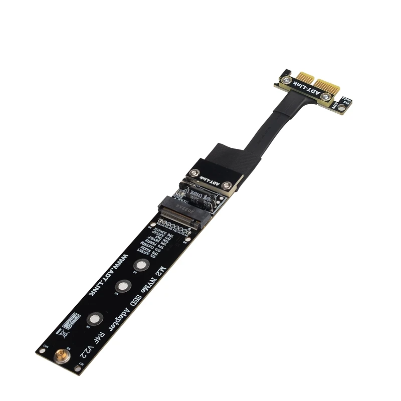 Noi PCIE3.0 M. 2 NVME MKey unitati solid state Să PCI-e x1 SSD Adaptor de Gen3.0 1 x M. 2 Cheie M Riser Card Hard Disk Panglică Cablu de Extensie 8G/Bps 3