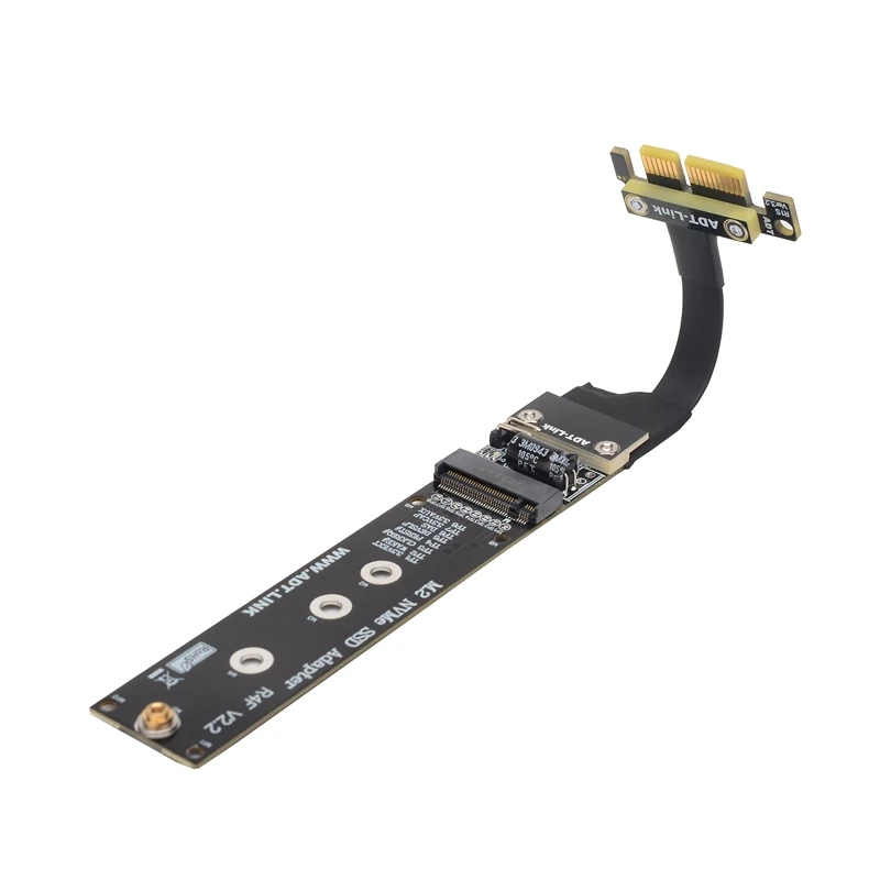 Noi PCIE3.0 M. 2 NVME MKey unitati solid state Să PCI-e x1 SSD Adaptor de Gen3.0 1 x M. 2 Cheie M Riser Card Hard Disk Panglică Cablu de Extensie 8G/Bps 4