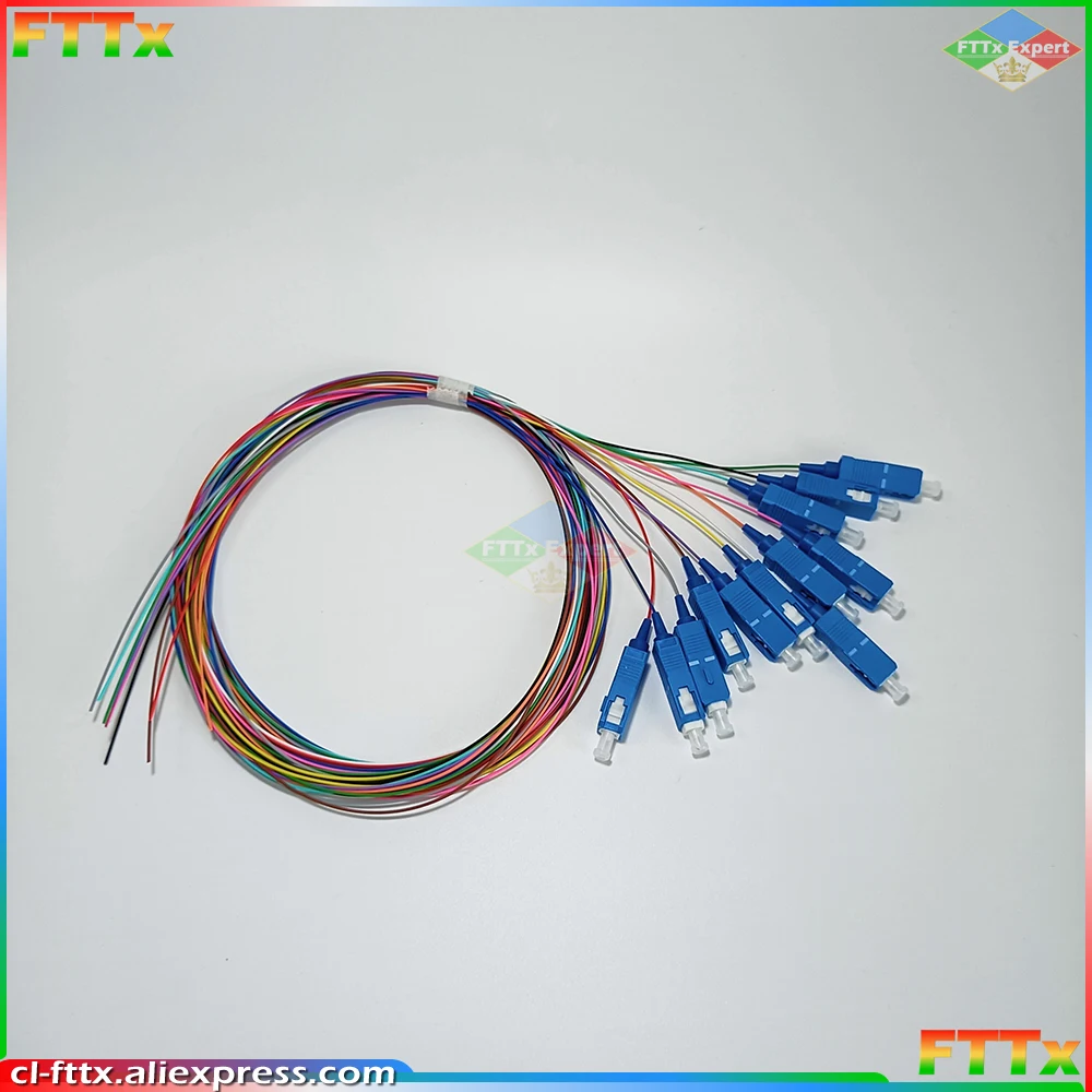 60pcs SC / APC /UPC fiber optic pline de culoare Coadă LAZH Simplex Singur Modul de 0.9 mm de calitate fabrica de aprovizionare 2
