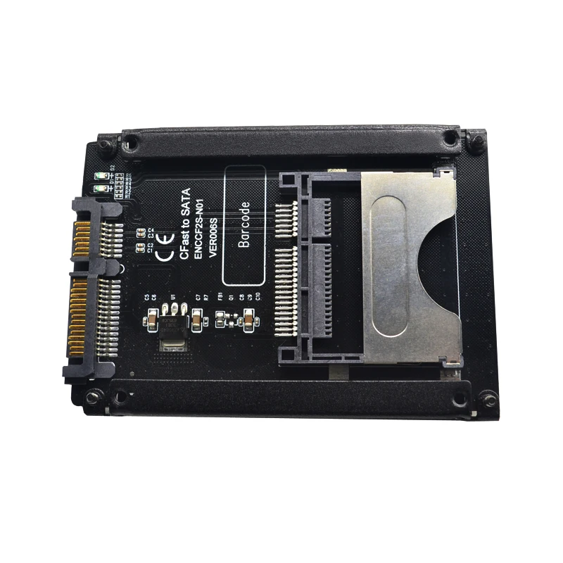 SP Black Metal Caz card cfast pentru 2.5 SATA 6Gb/s, adaptor de card cu cabina de adaptor de Priza cu shell support cfast 64GB 128GB 1