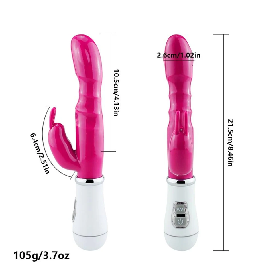 12 Viteza de Puternic Iepure Vibratoare pentru Femei Clitoris Vagin Stimulator Vibrator punctul G Masaj sex Feminin Sex-Shop 5