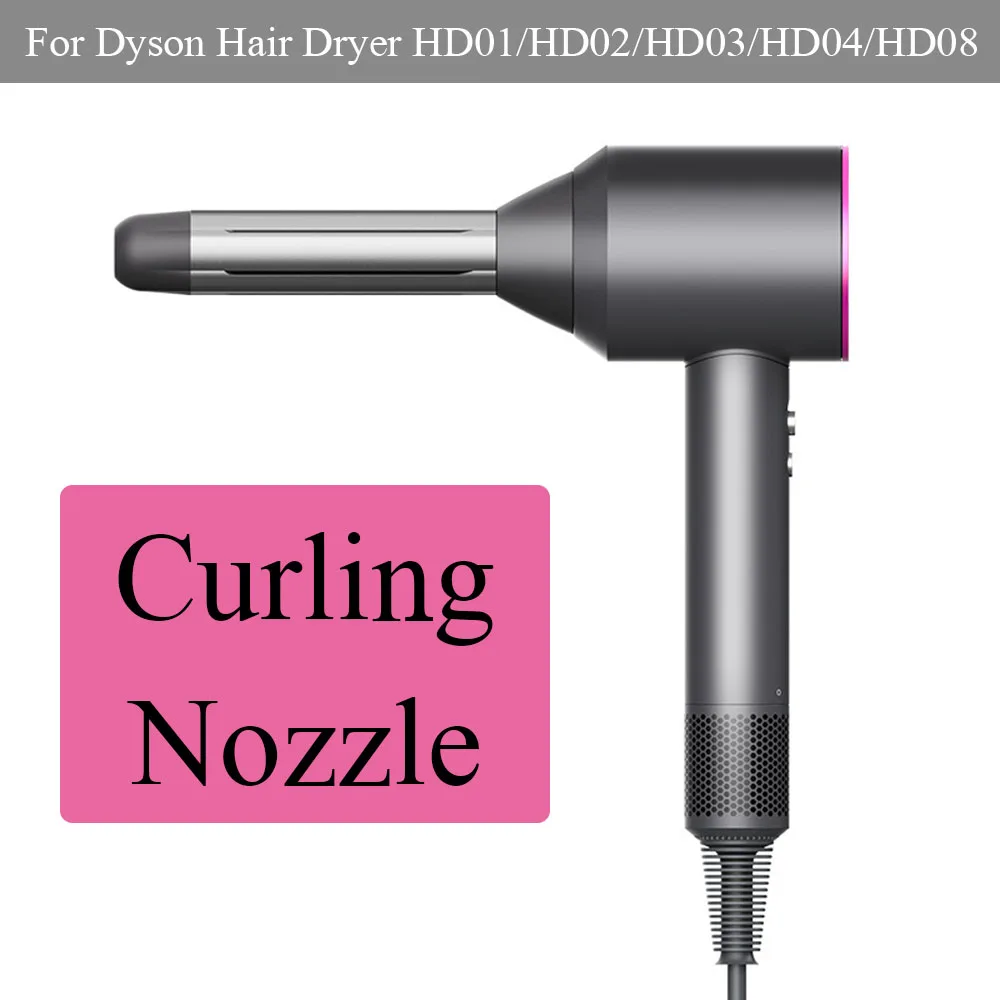 Curling Duza pentru Dyson Uscător de Păr HD01/02/03/04/08 Magnet de Adsorbție Automate de Lichidare Bigudiu de Calitate Inalta 200g Instrumente de Styling 0
