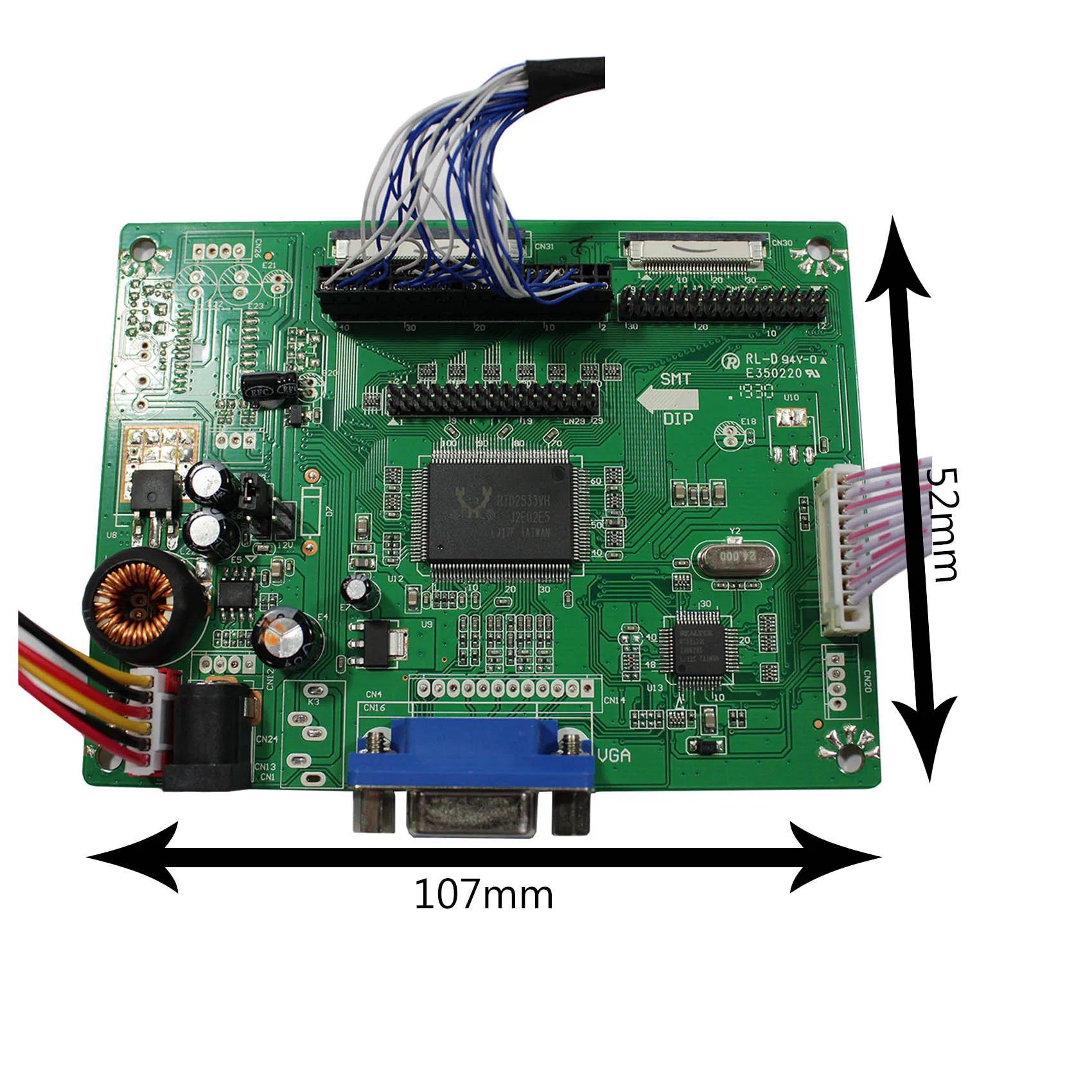 VGA LCD Controler de Bord Compatibil Lucra Cu 6.5 inch 640x480 NL6448AC20-06 Ecran LCD 2