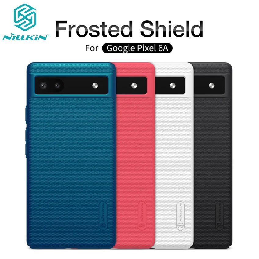 NILLKIN Pentru Google Pixel 6a Caz Super Frosted Shield Caz Greu PC-ul de Protecție Capacul din Spate Pentru Google Pixel6a Cadou Telefonul Sta 0