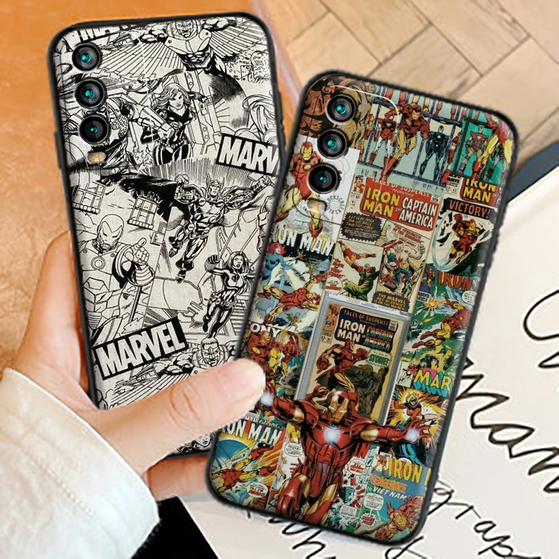 Marvel Avengers LOGO Cazuri de Telefon Pentru Xiaomi Redmi 9AT 9 9M 9A 9C Redmi Nota 9 9 Pro 9 9 Pro 5G Cazuri La Coque 0