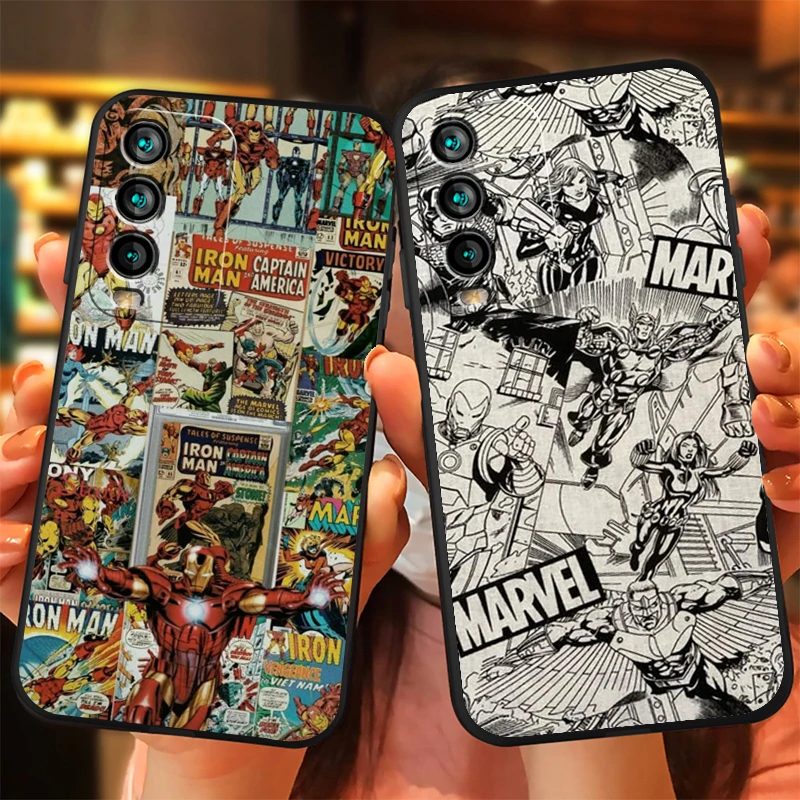 Marvel Avengers LOGO Cazuri de Telefon Pentru Xiaomi Redmi 9AT 9 9M 9A 9C Redmi Nota 9 9 Pro 9 9 Pro 5G Cazuri La Coque 2
