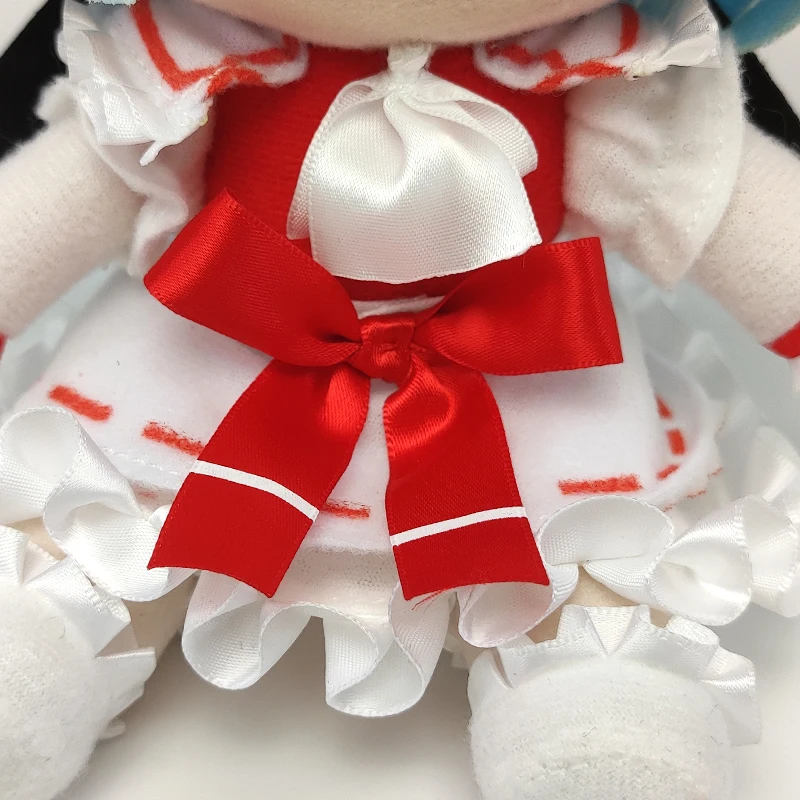 20cm Anime TouHou Proiect Cosplay Remilia Scarlet Fumo de Desene animate Drăguț Rochie de Până Menajera Costum Papusa de Plus Jucarie Cadou Cadou 3