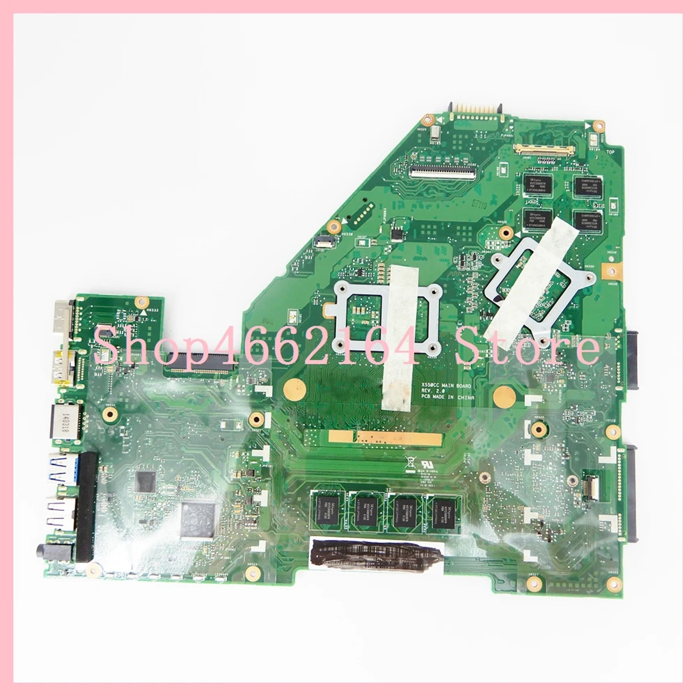 X550CC 1007/i3/i5/i7 CPU 2G/4G-memorie RAM GT720M/2G Laptop Placa de baza Pentru ASUS Y581C X550C X552C R510CC X550CC F550CC Placa de baza Folosit 1