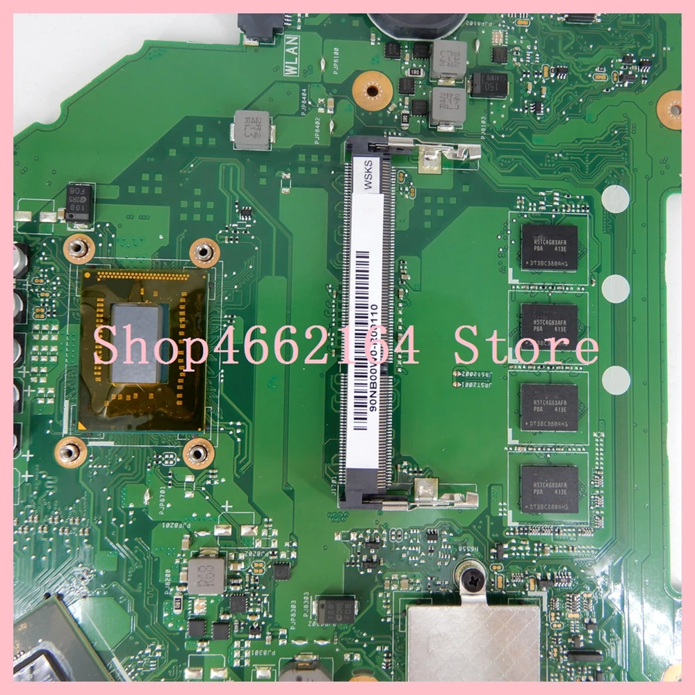 X550CC 1007/i3/i5/i7 CPU 2G/4G-memorie RAM GT720M/2G Laptop Placa de baza Pentru ASUS Y581C X550C X552C R510CC X550CC F550CC Placa de baza Folosit 2