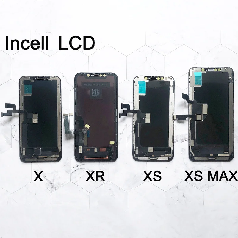 100% Testat Incell Pantalla LCD Pentru IPhone X XS XR 11 Ecran LCD Display 3D Touch Digitizer Asamblare Pentru IPhone X XS Max LCD 4