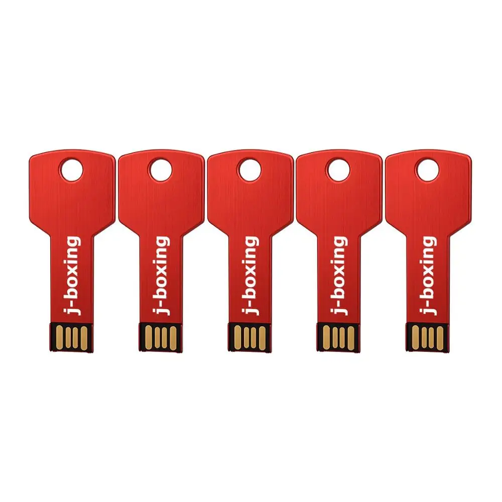 J-box 5PCS Flash USB Pendrive Cheie Formă Drive 8GB 16GB 32GB USB stick-uri de Memorie Pendrives de Depozitare Colorate 1 GB 2 GB 4 GB 2