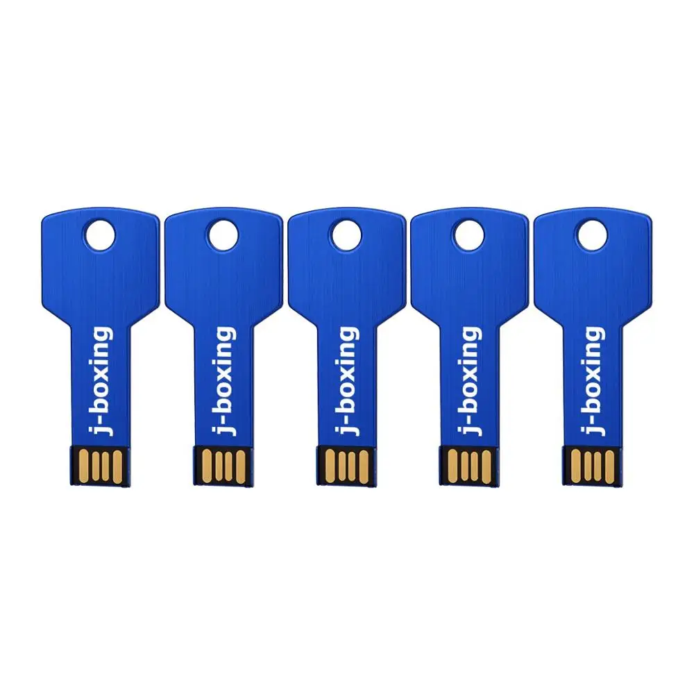 J-box 5PCS Flash USB Pendrive Cheie Formă Drive 8GB 16GB 32GB USB stick-uri de Memorie Pendrives de Depozitare Colorate 1 GB 2 GB 4 GB 4
