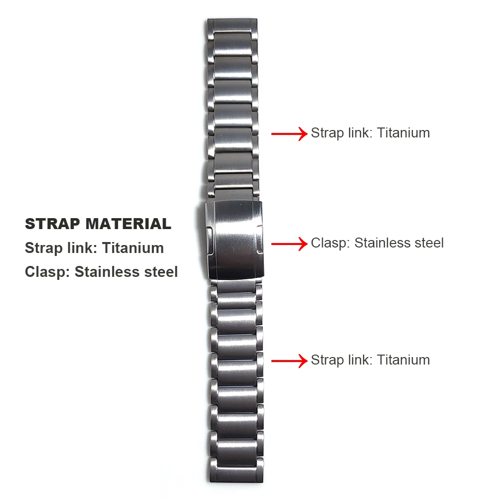 22mm Titan + Metal Oțel Incuietoare Curea Pentru Huami Amazfit GTR 2 2e/GTR 47MM/Stratos 3 Ceas Trupa brățară Brățară Watchband 1