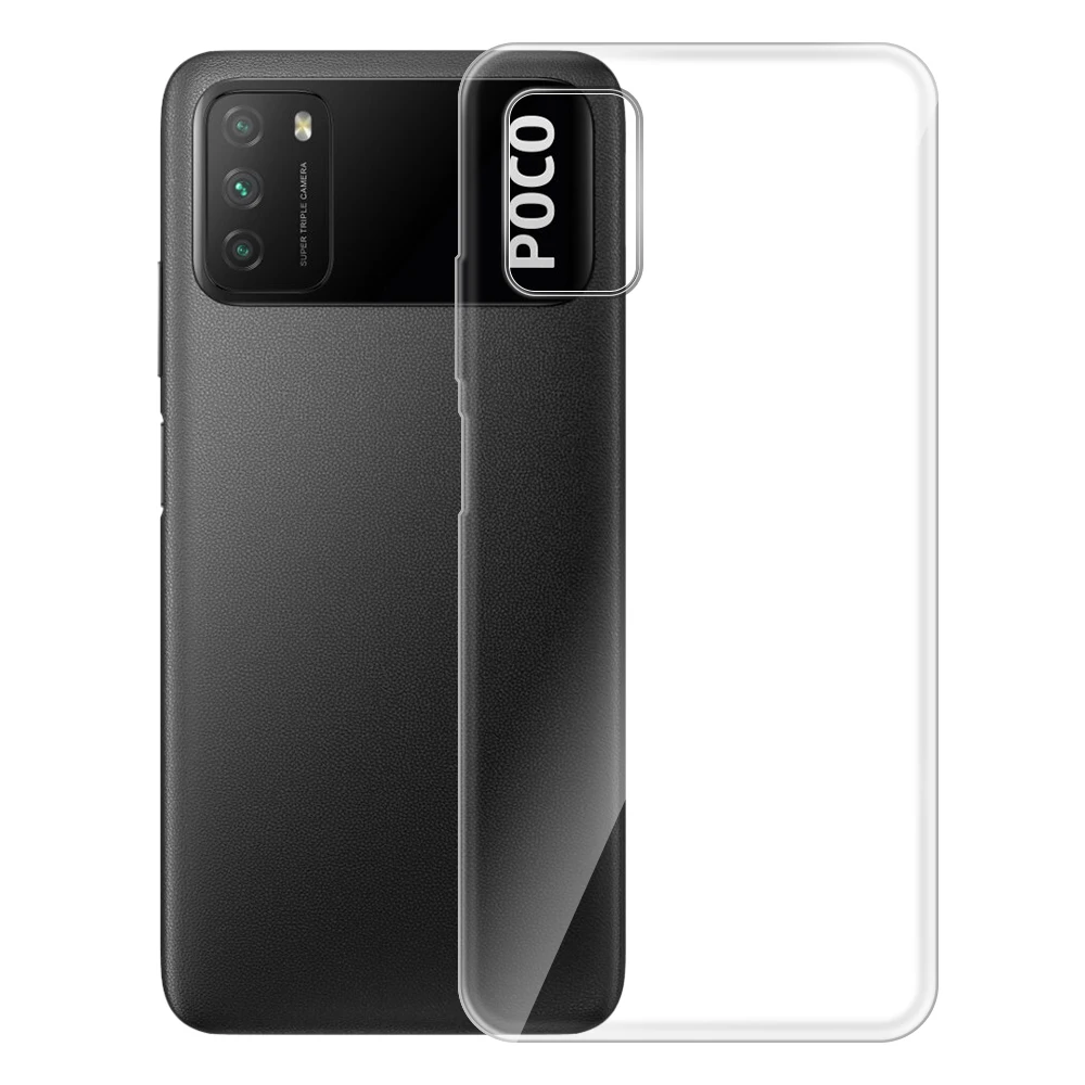 Transparent Caz Silicon pentru Xiaomi Poco M3 Pro 5G Capace Spate pentru Xiaomi Poco f3 x3pro x3 nfc Pocophone M 3 Pro m3pro Coque 5
