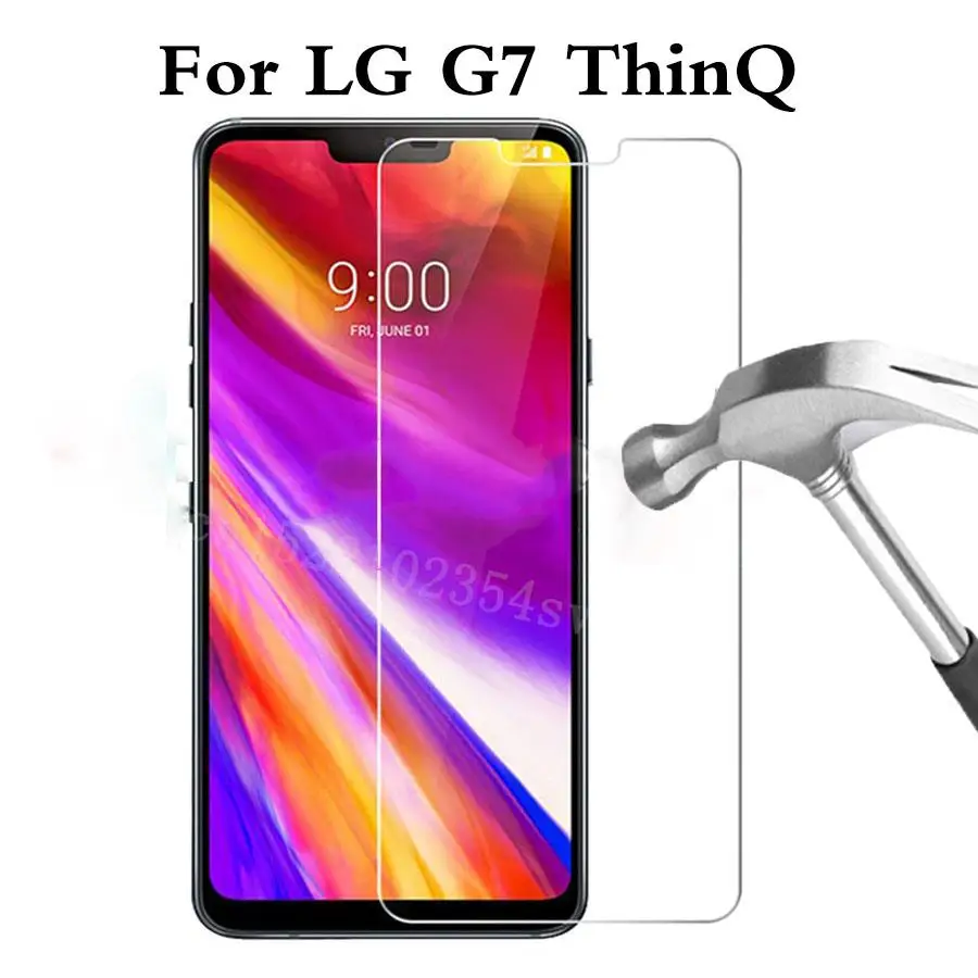 Smartphone Sticla 9H Explozie-dovada Folie de Protecție Ecran Protector de telefon pentru LG G G7 7 G710 G710EM LGG7 ThinQ 0
