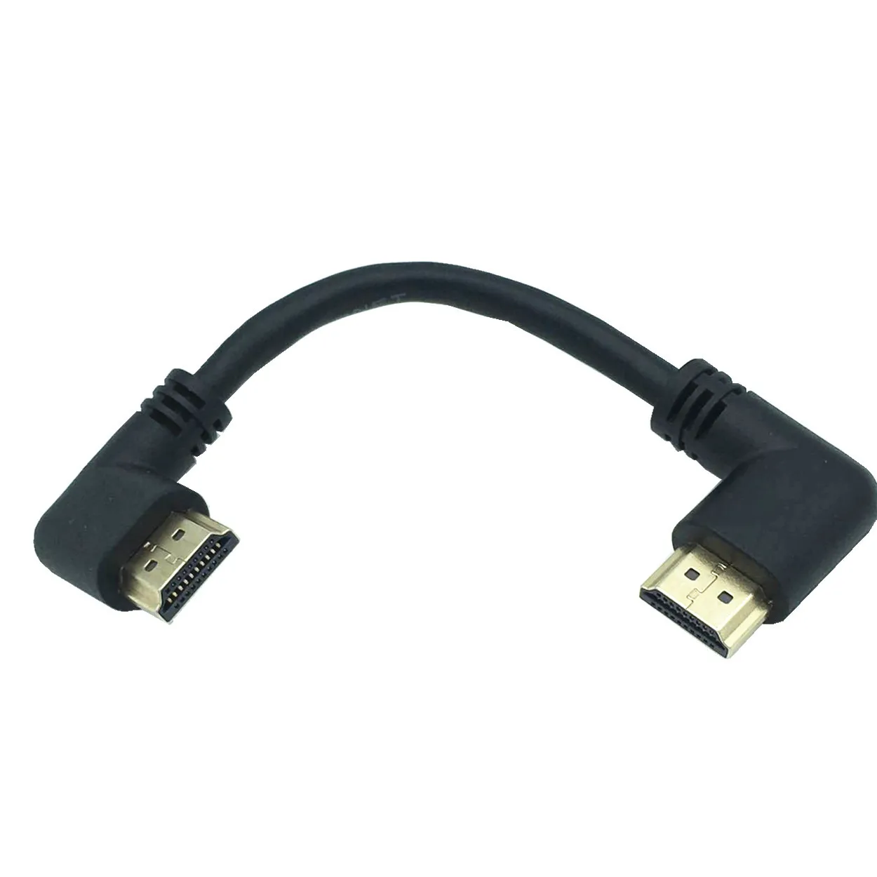La stânga sau la Dreapta în Unghi compatibil HDMI de sex Masculin la Dreapta la Stânga Cot de sex Masculin Cablu de extensie 15cm 1m 50cm, 2.0 V unghi cablu 4K*2K @60HZ 0