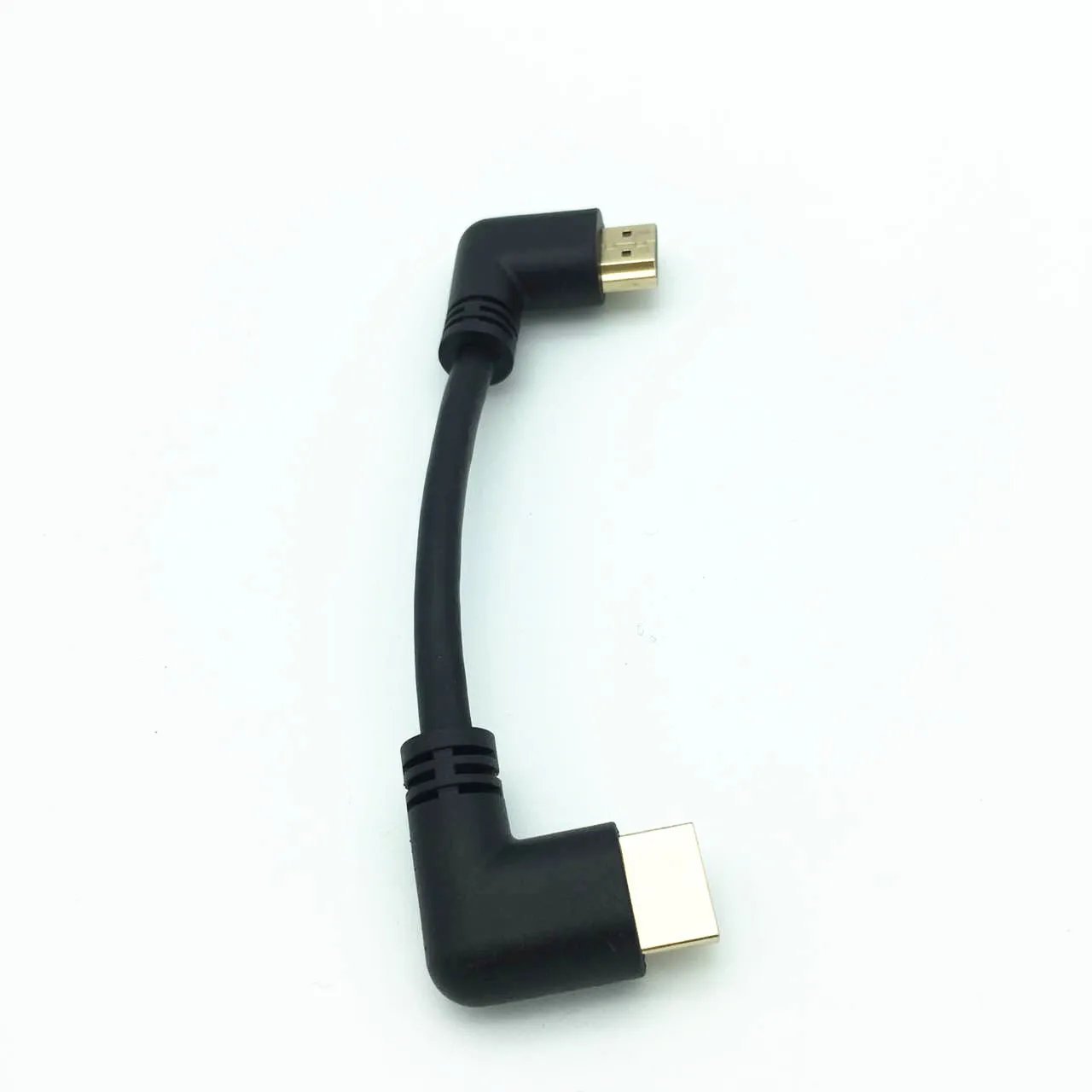 La stânga sau la Dreapta în Unghi compatibil HDMI de sex Masculin la Dreapta la Stânga Cot de sex Masculin Cablu de extensie 15cm 1m 50cm, 2.0 V unghi cablu 4K*2K @60HZ 3