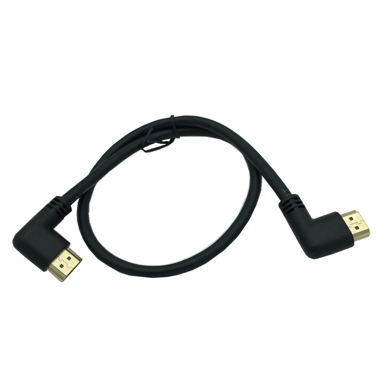 La stânga sau la Dreapta în Unghi compatibil HDMI de sex Masculin la Dreapta la Stânga Cot de sex Masculin Cablu de extensie 15cm 1m 50cm, 2.0 V unghi cablu 4K*2K @60HZ 5
