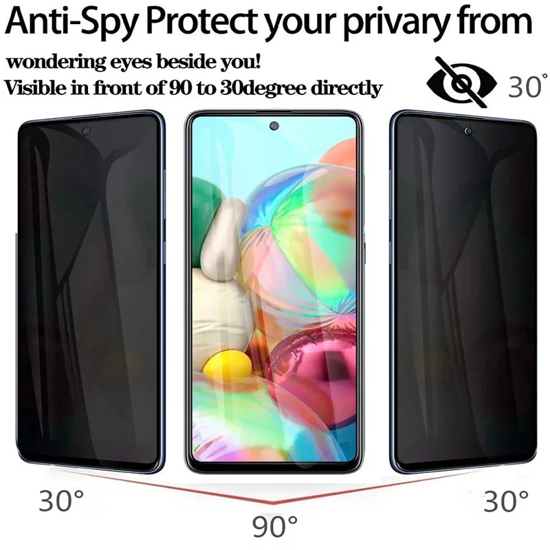 2 BUC Anti-Spy Ecran Protector pentru IPhone 11 12 13 Pro Max XR XS Confidențialitate Sticla Temperata pentru IPhone 14 Plus 7 8 12 SE 13Mini Film 2